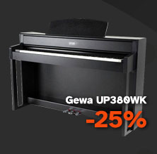 Piano Gewa UP380WK Black